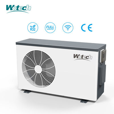 কেনা উচ্চ ক্ষমতা 6kw পুল তাপ পাম্প সুইমিং পুল হিটার নমনীয় নিয়ন্ত্রণ এবং R32 জল সঙ্গে অনলাইনে উৎপাদন