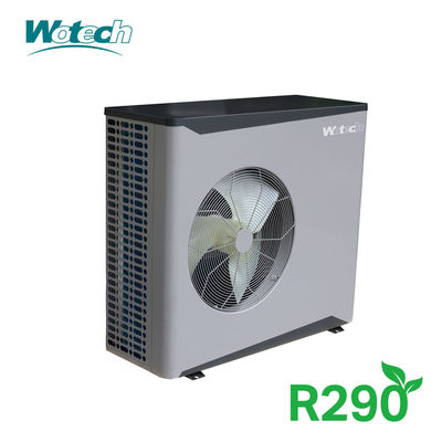 কেনা Wotech 220V 15kw বায়ু থেকে পানি তাপ পাম্প মনোব্লক R290 A / A ইউরো স্ট্যান্ডার্ড DHW তাপ পাম্প অনলাইনে উৎপাদন