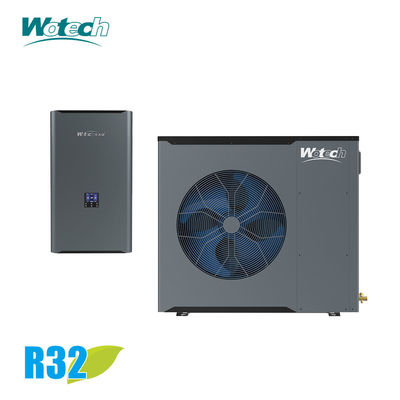 কেনা সিই সার্টিফাইড 10kW R32 সিঙ্গল ফেজ ইনভার্টার ডিএইচডব্লিউ হিটিং কুলিংয়ের জন্য বিভক্ত তাপ পাম্প অনলাইনে উৎপাদন