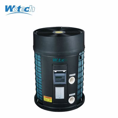 কেনা রোটারি কম্প্রেসার R410A বাণিজ্যিক / আবাসিক বায়ু থেকে পানি তাপ পাম্প 755 * 258 * 500 মিমি মাত্রা সহ সুইমিং পুল হিটার অনলাইনে উৎপাদন