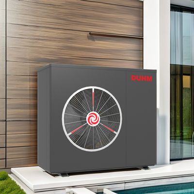 380V 12kw বায়ু থেকে পানি তাপ পাম্প সঙ্গে R290 রেফ্রিজারেন্ট Monoblock জন্য মেঝে গরম
