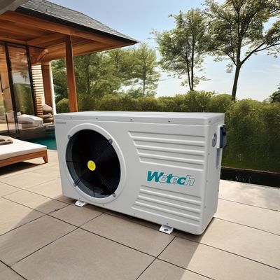 9m3/h জল প্রবাহ হার Wotech 220V 21 KW R32 পুল তাপ পাম্প ইংরেজি অপারেটিং ভাষা