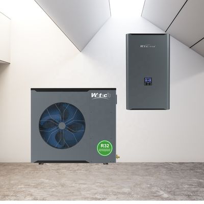 হোম 14 kw R32 ইনভার্টার তাপ পাম্প স্প্লিট 3 ফেজ ওয়াইফাই কন্ট্রোল সহ ASHP উত্পাদিত