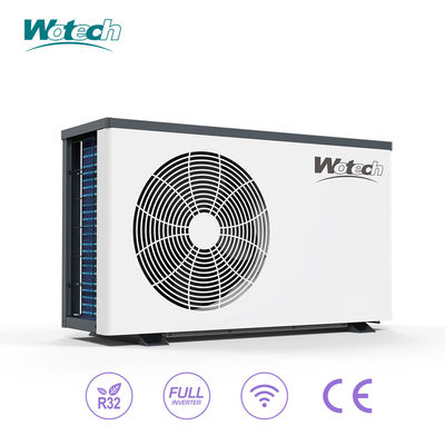সাঁতার 12kw পুল তাপ পাম্প R32 সম্পূর্ণ ইনভার্টার গৃহস্থালি জল প্রবাহ হার 4-6m3/H