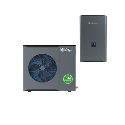 14kw R32 সিঙ্গল ফেজ ইনভার্টার স্প্লিট সিস্টেম হোম এয়ার উত্সের জন্য তাপ পাম্প