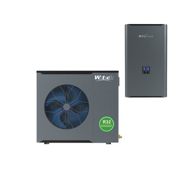 10kw স্প্লিট R32 ইউরো স্ট্যান্ডার্ড ডিএইচডব্লিউ তাপ পাম্প A+++/A++ গৃহস্থালি জল গরম করার দক্ষতা জন্য