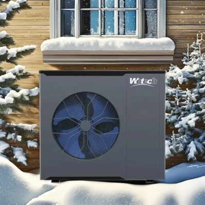 ইউরো স্ট্যান্ডার্ড Wotech 380V 14kw বায়ু থেকে পানি তাপ পাম্প মনোব্লক R32 A / A DHW তাপ পাম্প