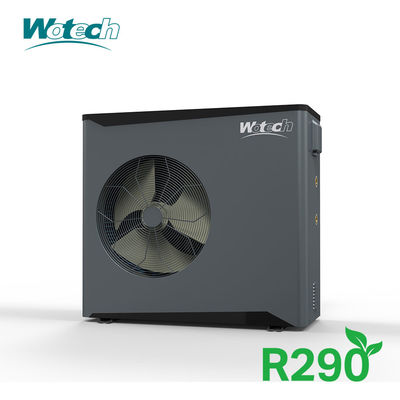 Wotech সিই সার্টিফিকেট এয়ার সোর্স হিট পাম্প 12kw R290 থ্রি ফেজ ইনভার্টার মনোব্লক