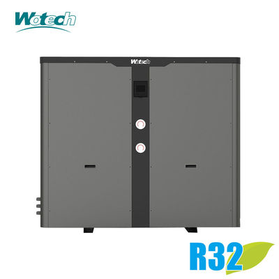 Wotech 35Kw R32 বায়ু উত্স তাপ পাম্প ধাতু হাউজিং ফাংশন পুল জল গরম / শীতল