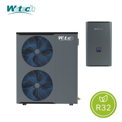 হোমওয়ার্কিং Wotech 380V 20kw স্প্লিট R32 বায়ু থেকে পানি তাপ পাম্প ইউরো স্ট্যান্ডার্ড