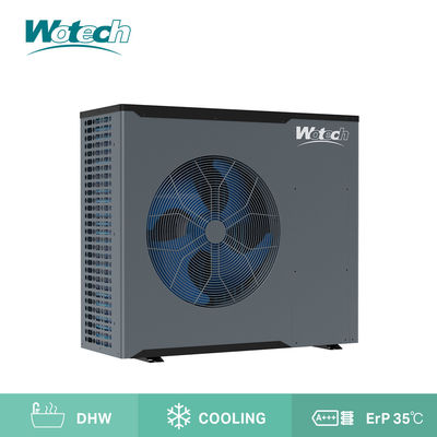 স্বতন্ত্র 14kW ডিসি ইনভার্টার তাপমাত্রা মনোব্লক গরম পাম্প R32 জল জন্য তাপ বায়ু পাম্প