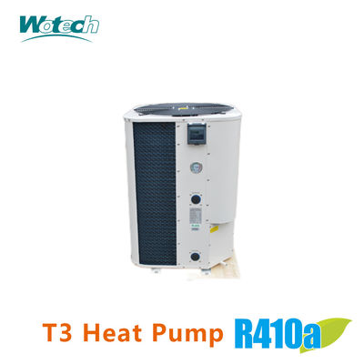 21KW R410a আবাসিক স্থির গতির গরম শীতল সাঁতার পুল তাপ পাম্প T3 তাপমাত্রা জোনের জন্য